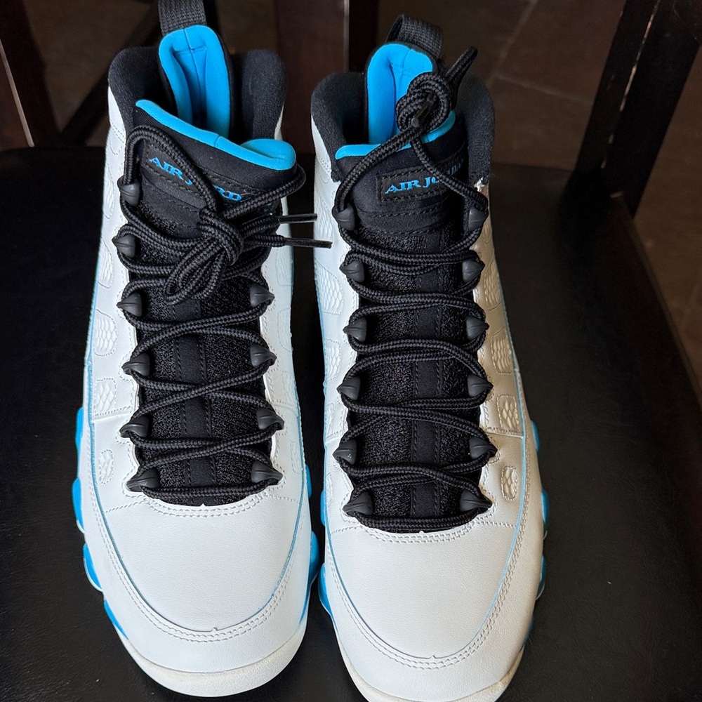 Nike Air Jordan 9 Retro Powder Blue White FQ8992-101 Mens New Size 9.5 with Box